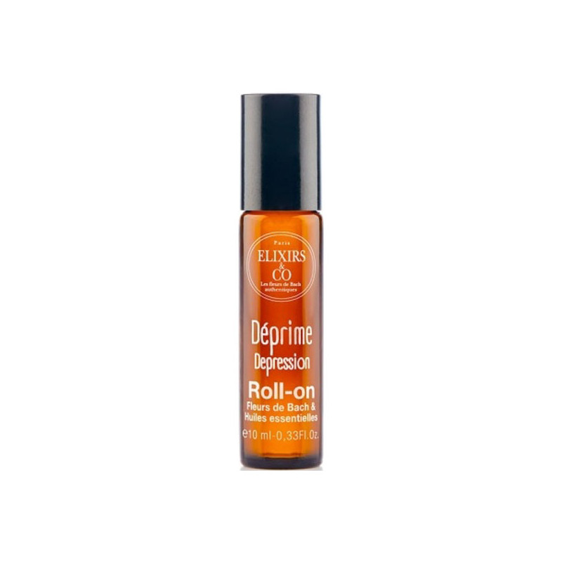 Elixirs&Co Déprime Roll-on aux Fleurs de Bach 20ml