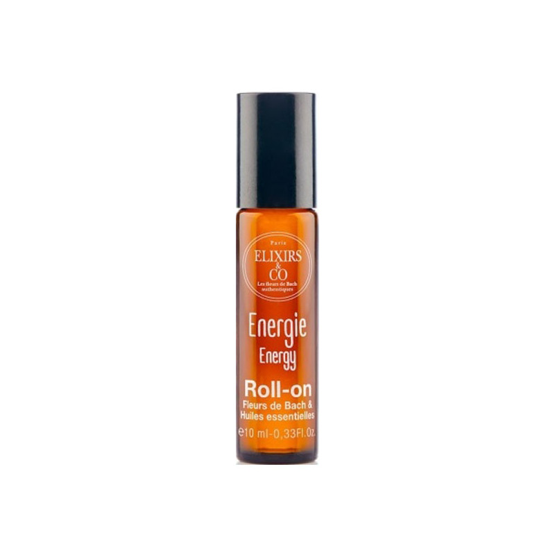 Elixirs&Co Énergie Roll-on aux Fleurs de Bach 10ml