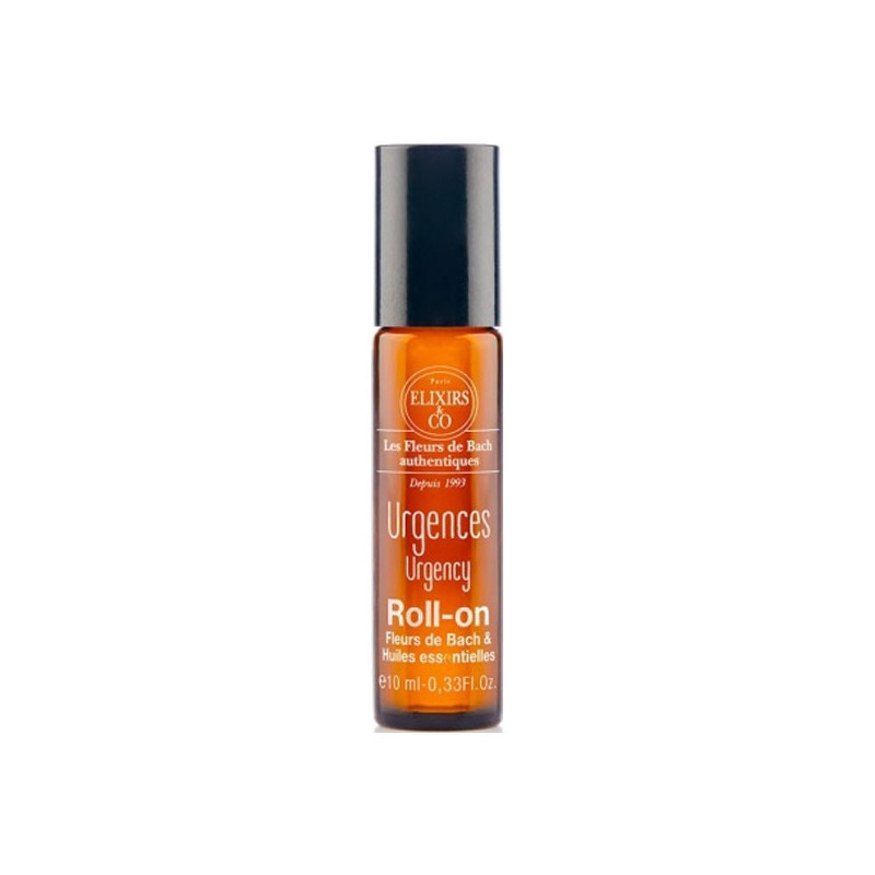 Elixirs&Co Urgences Roll-on aux Fleurs de Bach 10ml