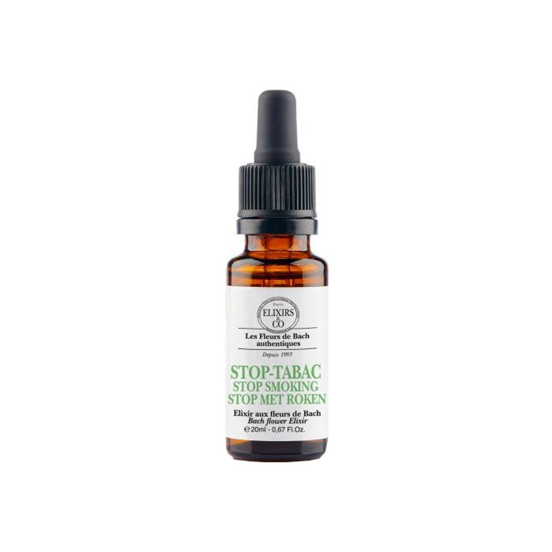 Elixirs&Co Stop-Tabac Élixirs aux Fleurs de Bach 20ml