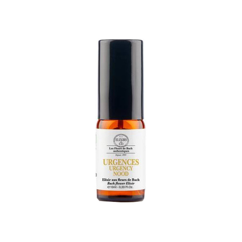 Elixirs&Co Urgences Élixir aux Fleurs de Bach Spray buccal 10ml