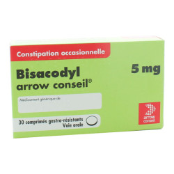 Arrow Bisacodyl 5mg 30 comprimés
