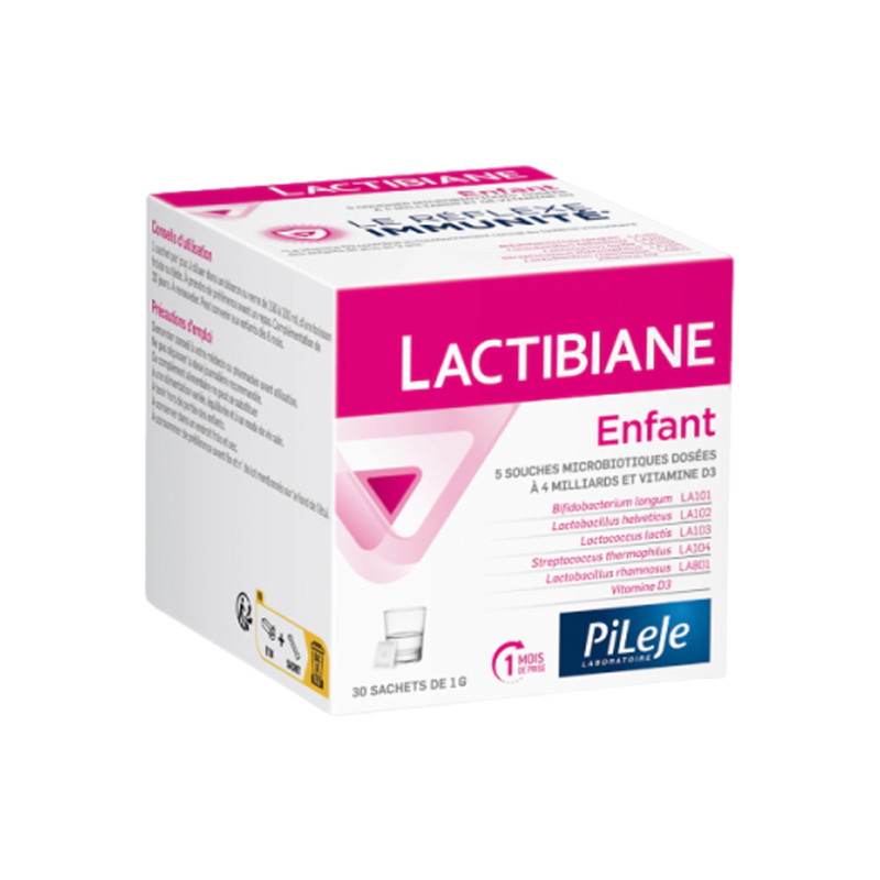 Pileje Lactibiane Enfant 30 sachets de 1gr