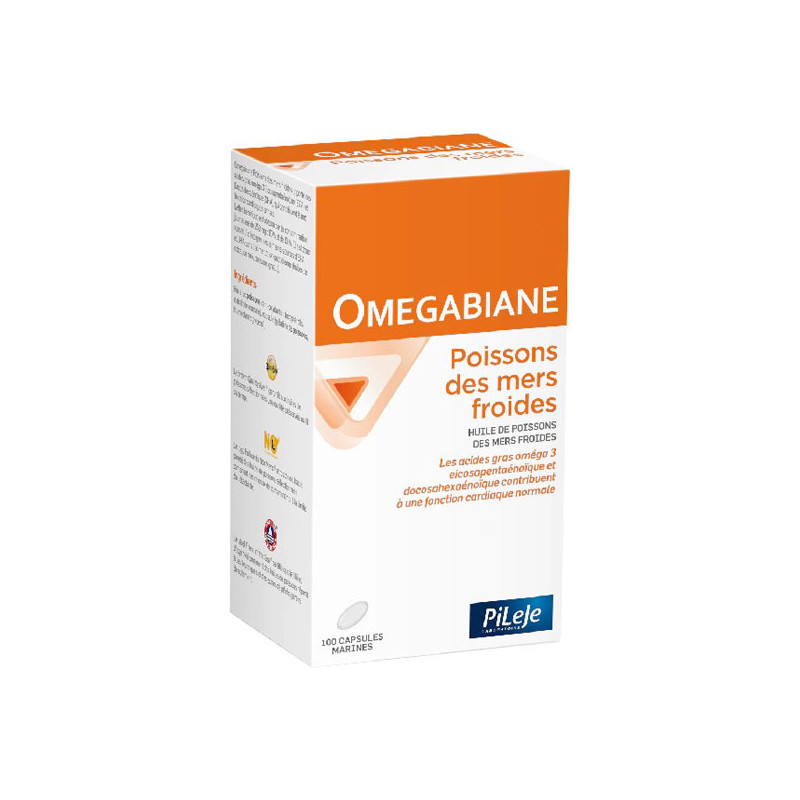Pileje Omegabiane Poissons des mers froides 100 capsules