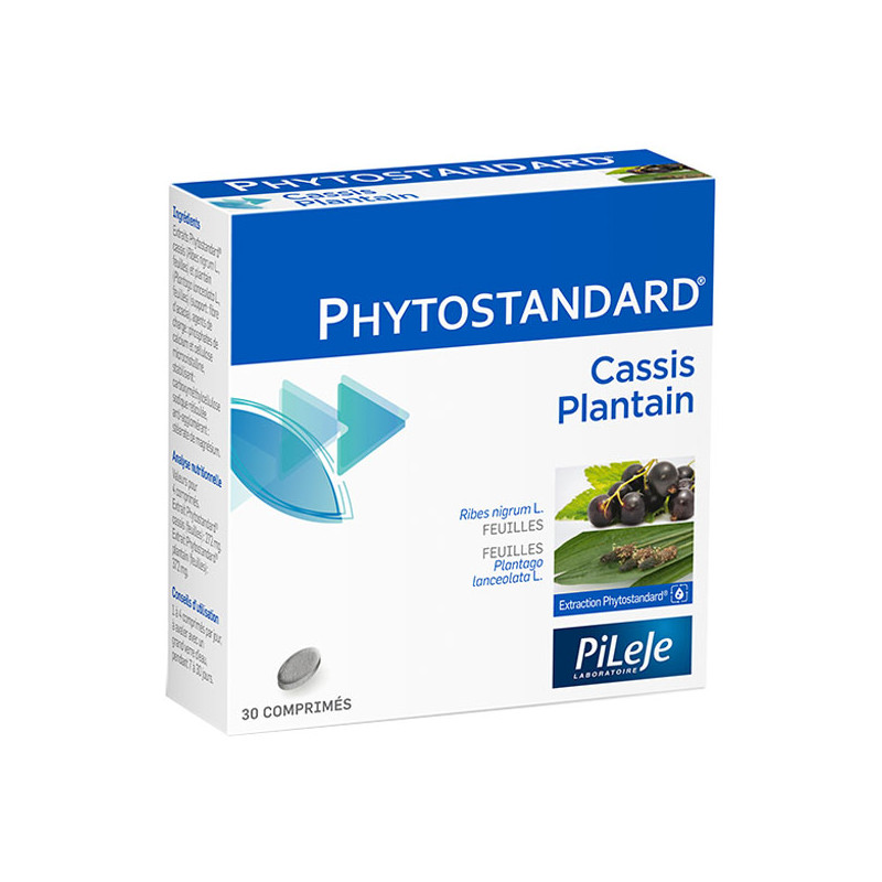 Pileje Phytostandard Cassis Plantin 30 comprimés