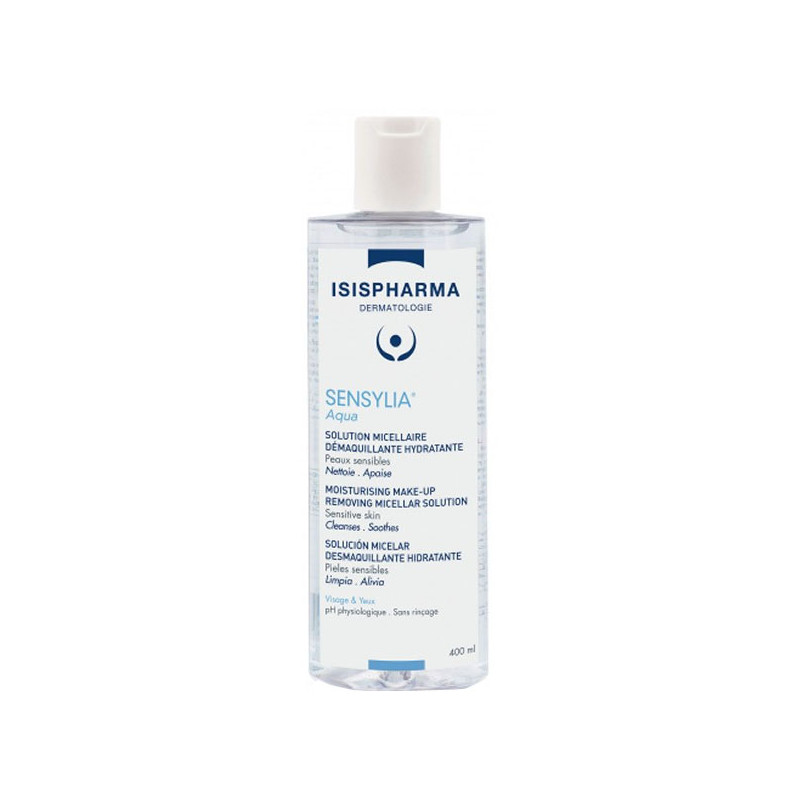 Isispharma Sensylia Aqua Solution micellaire démaquillante hydratante 400ml