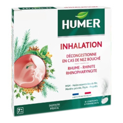 Humer Inhalation 8 comprimés effervescents