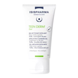 Isispharma Teen Derm Gel nettoyant exfoliant 150ml