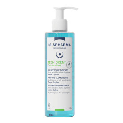 Isispharma Teen Derm Gel nettoyant purifiant 400ml