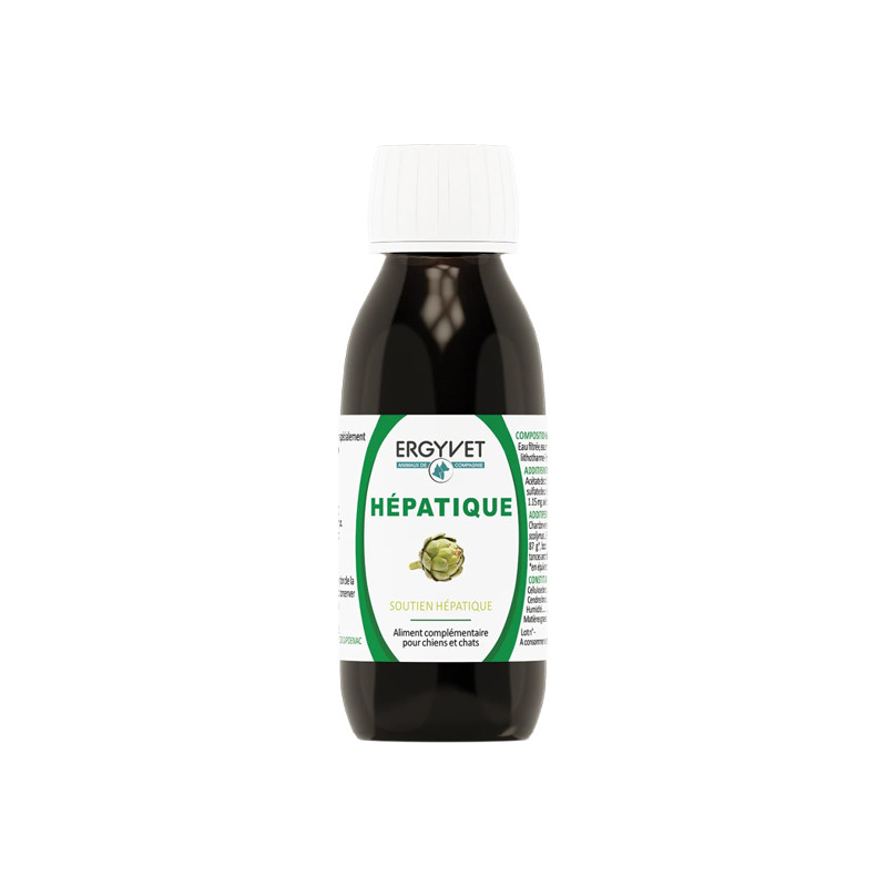 Ergyvet Hépatique pour chiens et chats 100ml