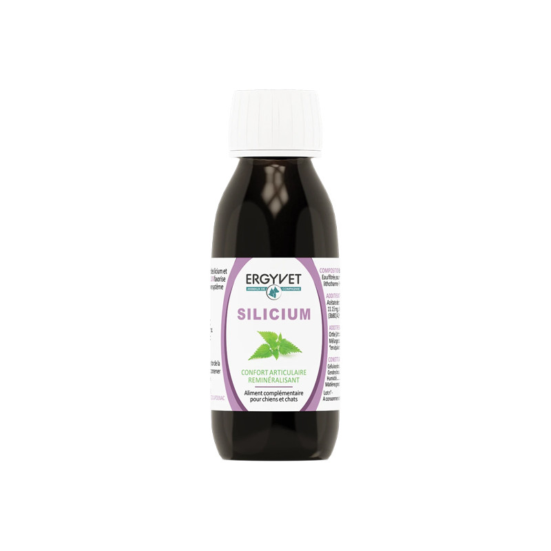 Ergyvet Silicium pour chiens et chats 100ml