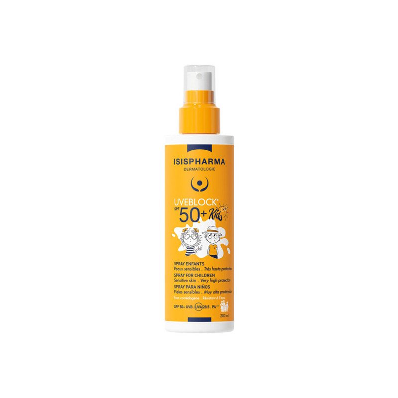 Isispharma Uveblock Spray enfants SPF50+ 200ml