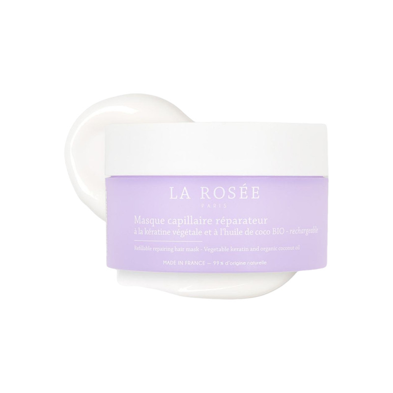 La Rosée Masque capillaire réparateur bio rechargeable 200gr