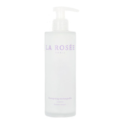 La Rosée Flacon de shampoing en verre rechargeable 200ml