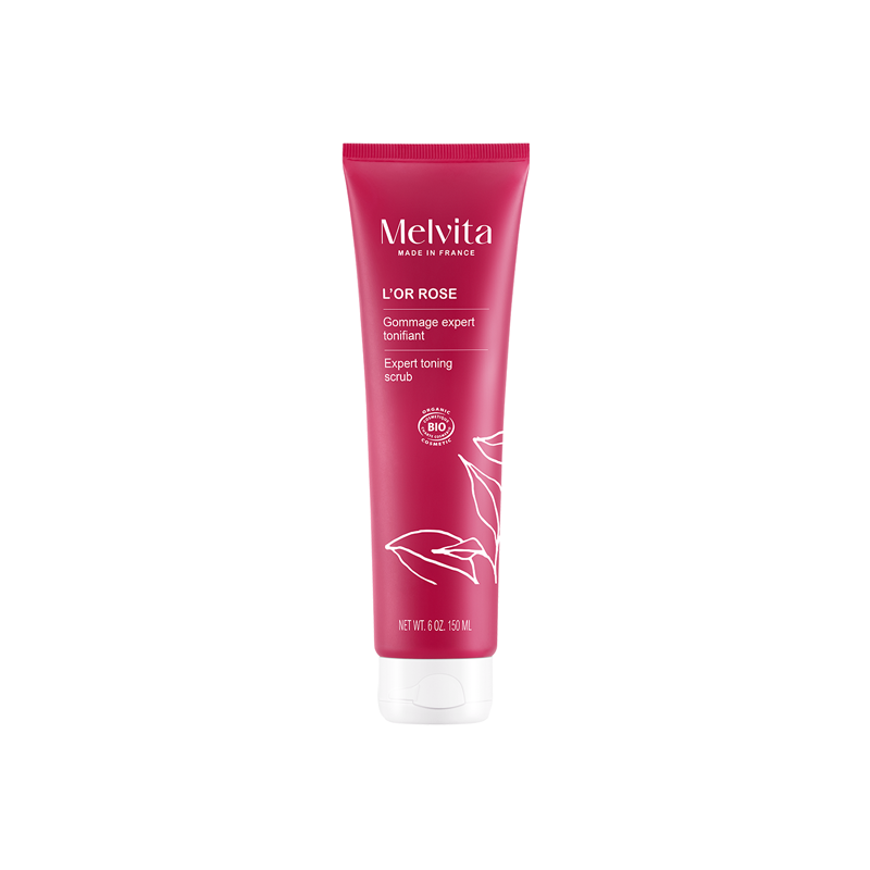 Melvita L'Or Rose Gommage expert tonifiant bio 150ml