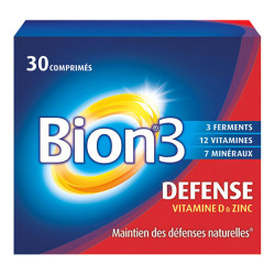 Bion 3 Défense Adultes 60 comprimés