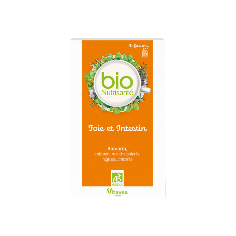 Nutrisanté BioNutrisanté Infusion Foie et intestin bio 20 sachets
