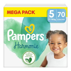 Pampers Harmonie T5 (11-16 kg) 70 couches