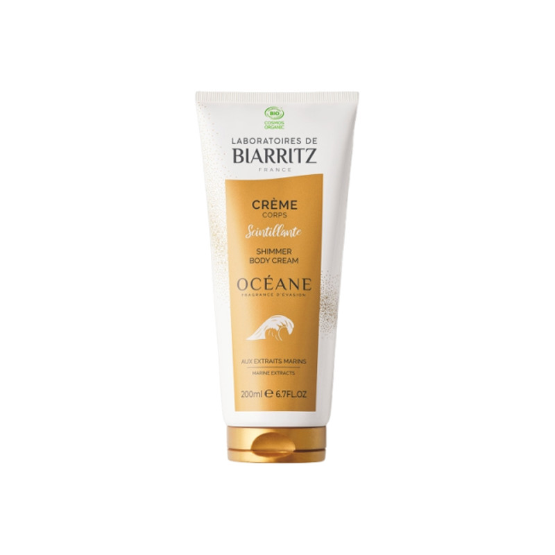 Laboratoires de Biarritz Océane Crème corps scintillante bio 200ml