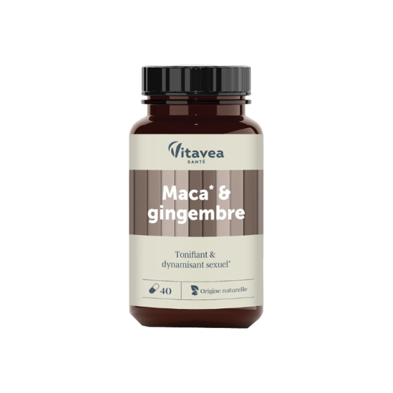 Vitavea Santé Maca & Gingembre Tonifiant & dynamisant sexuel 40 gélules