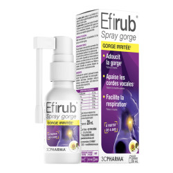 3C Pharma Efirub Spray gorge 20ml