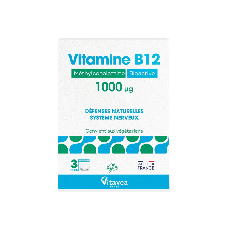 Vitavea Santé Vitamine B12 1000 µg 90 comprimés