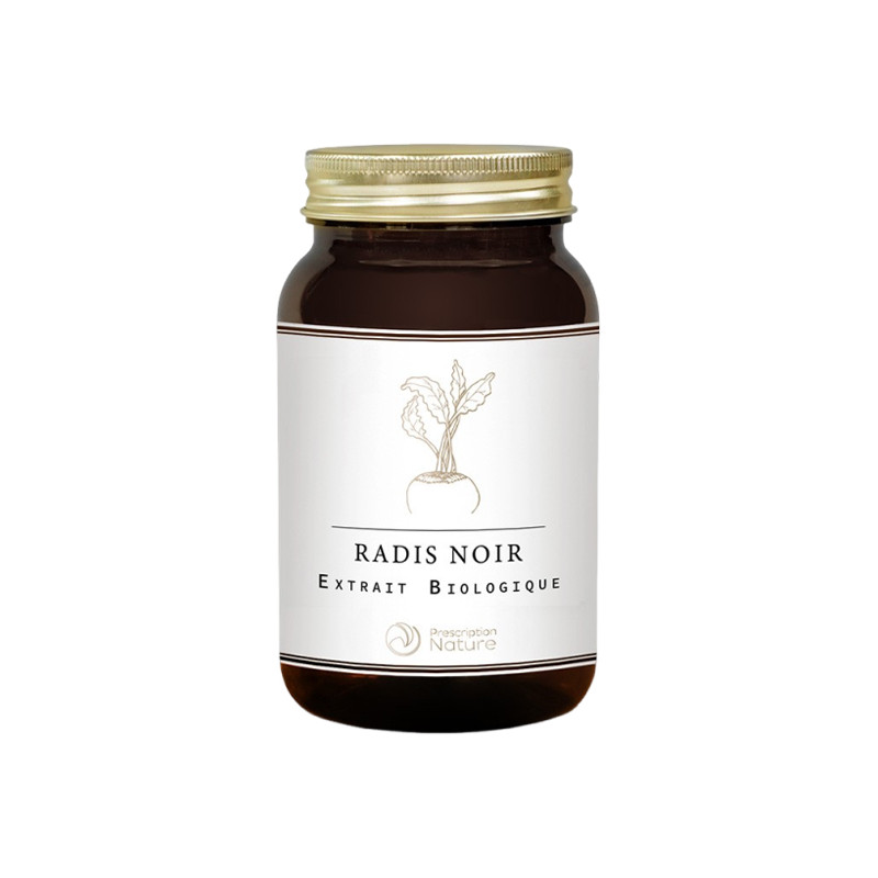 Prescription Nature Radis Noir bio 45 gélules