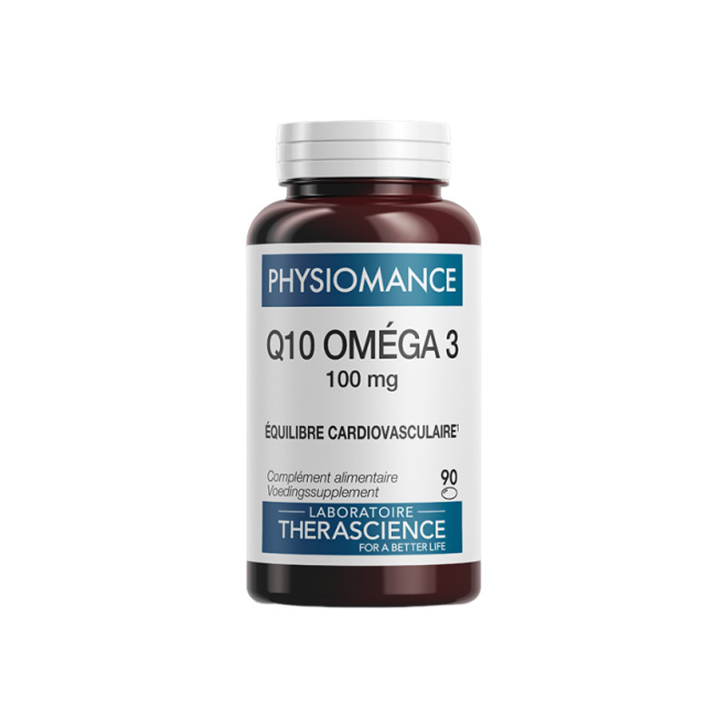 Therascience Physiomance Q10 Oméga 3 100 mg 90 capsules