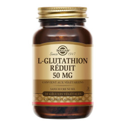 Solgar l-Glutathion Réduit 50mg 30 gélules végétales