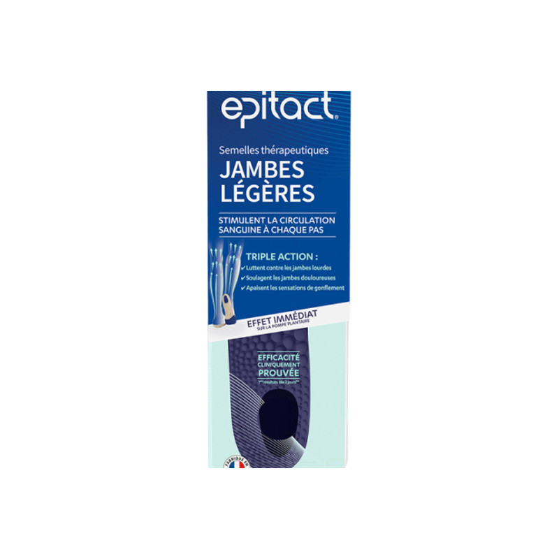 Epitact Semelles thérapeutiques jambes légères taille 36-38