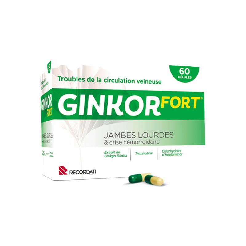 Ginkor Fort 60 gélules