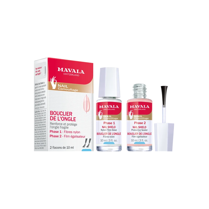 Mavala Bouclier de l'Ongle renforce et protège 2x10ml