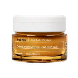 Korres Crème nuit rénovante jeunesse rides + repulpe 40 ml