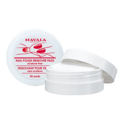 Mavala Disques Dissolvant pour vernis à ongles 30 pièces