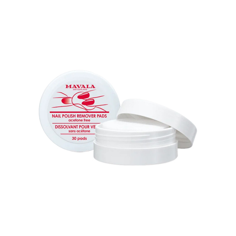 Mavala Disques Dissolvant pour vernis à ongles 30 pièces