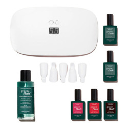 Manucurist Coffret satin Green flash semi-permanent led
