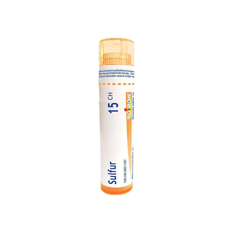 Boiron Sulfur dose 15CH 4g