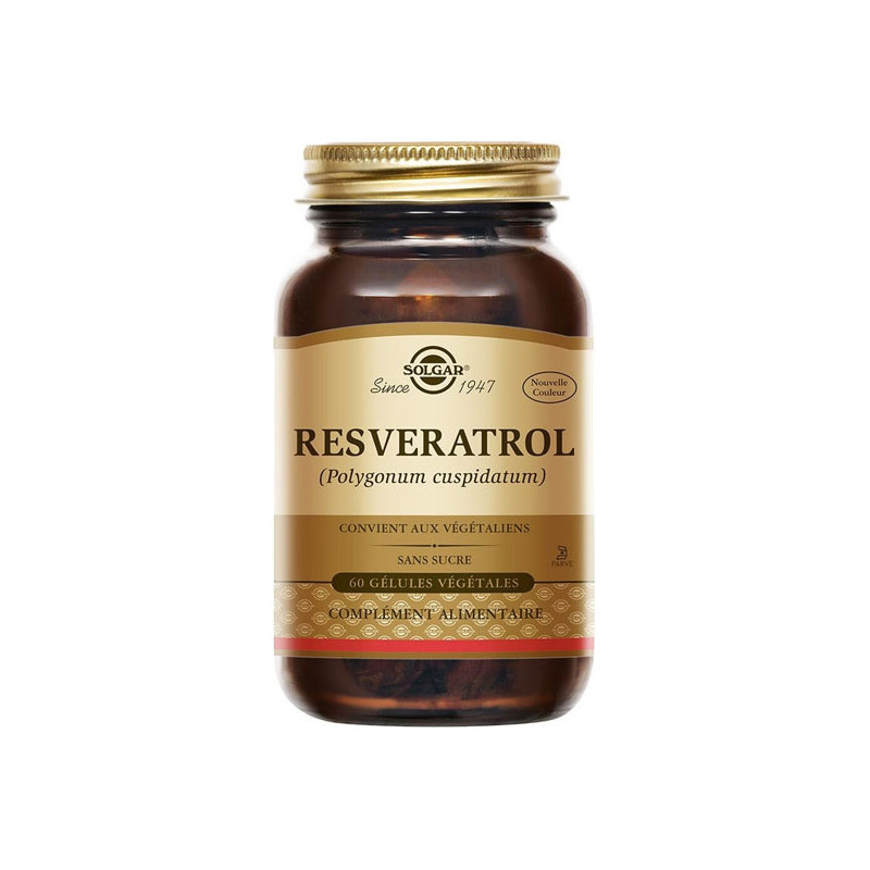 Solgar Resveratrol 60 gélules végétales