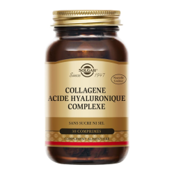 Solgar Collagène acide hyaluronique complexe 30 comprimés