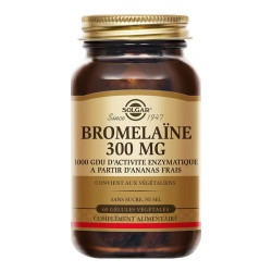 Solgar Bromelaïne 300mg 30 gélules végétales