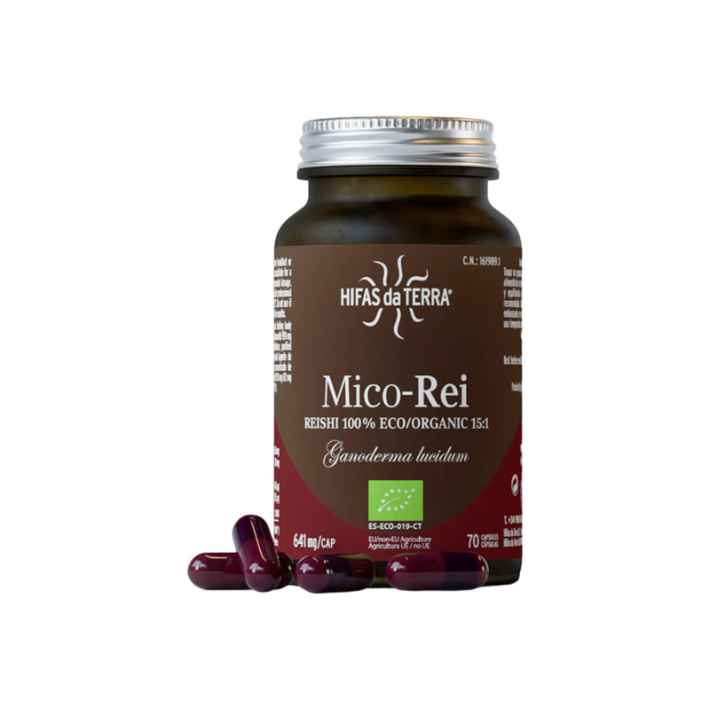 Hifas da Terra Mico-Rei 70 capsules