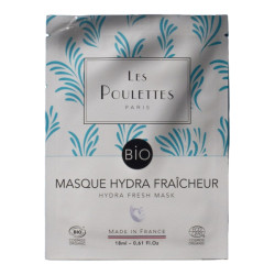 Les Poulettes Masque hydra fraîcheur bio 18ml