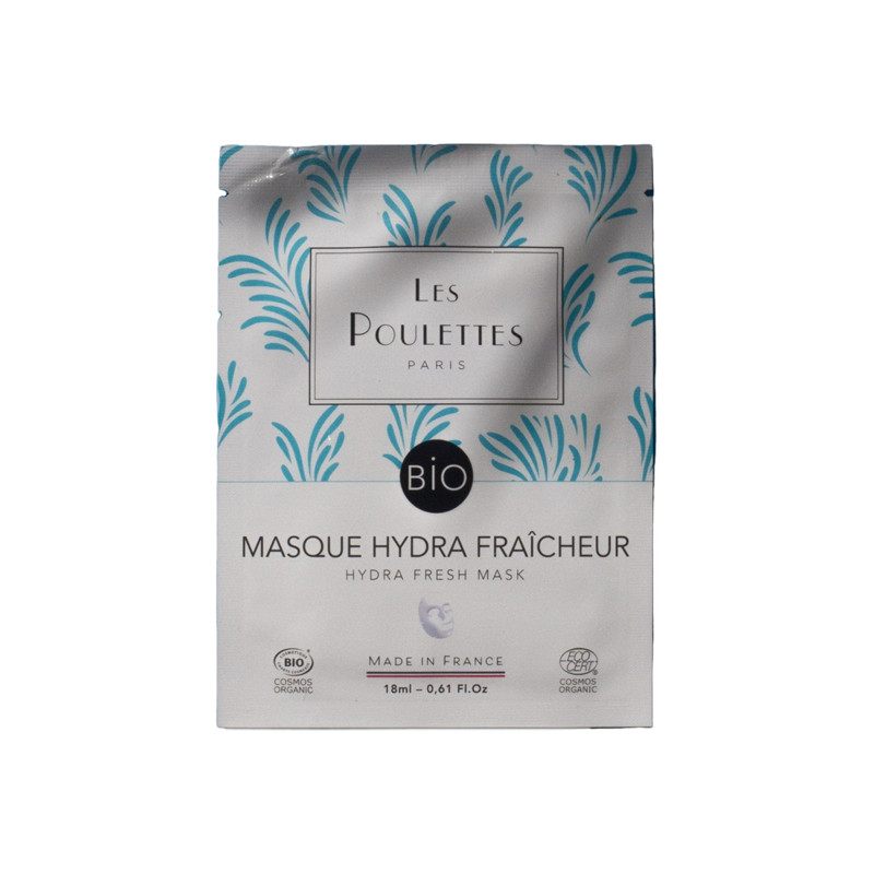 Les Poulettes Masque hydra fraîcheur bio 18ml