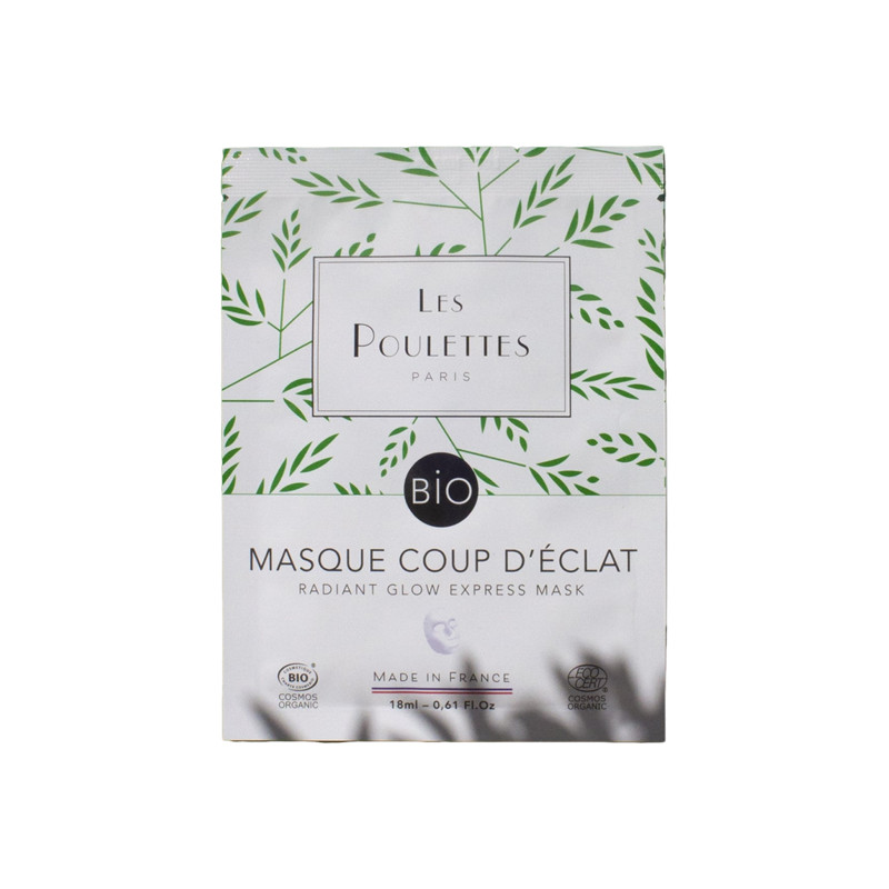 Les Poulettes Masque coup d'éclat bio 18ml