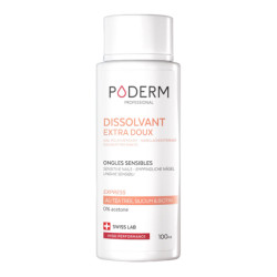 Poderm Dissolvant Extra doux ongles sensibles 100ml