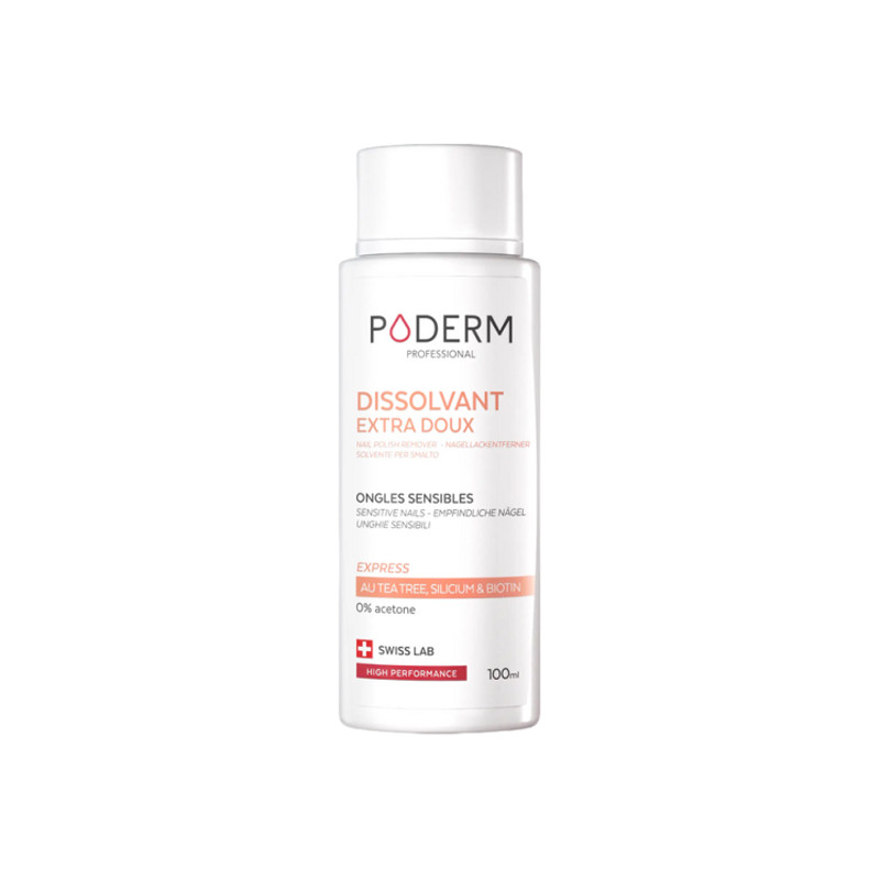 Poderm Dissolvant Extra doux ongles sensibles 100ml