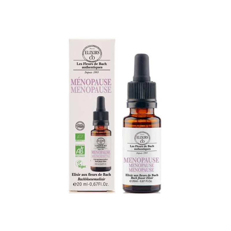 Elixirs&Co Ménopause Composé aux Fleurs de Bach 20ml