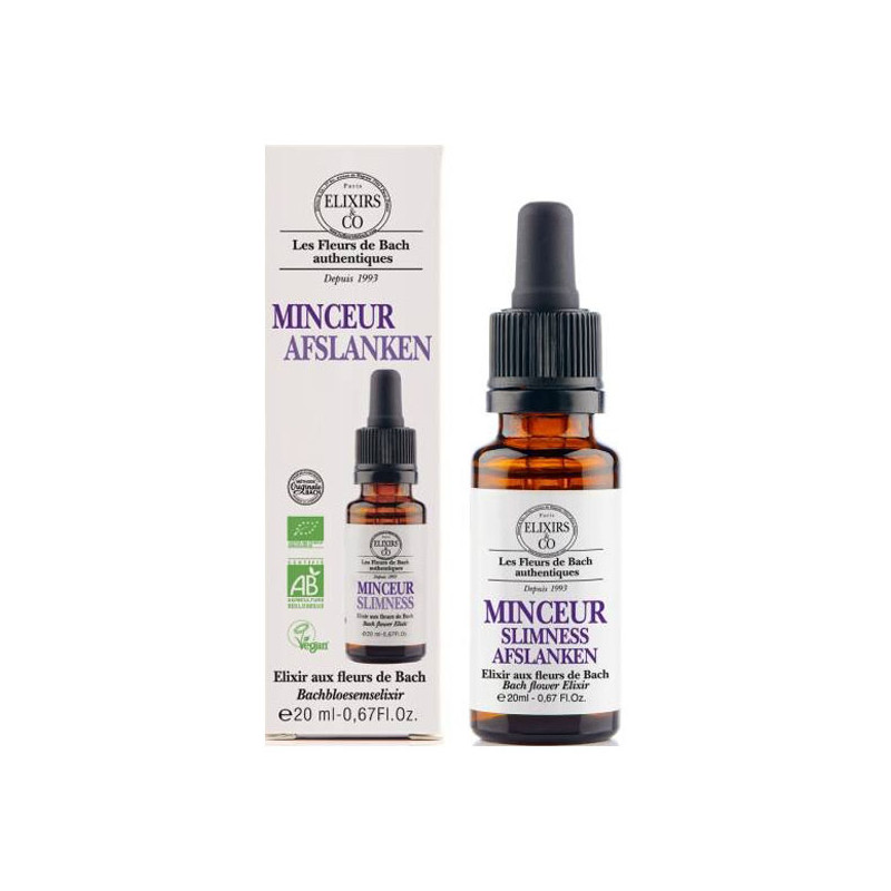 Elixirs&Co Minceur Composé aux Fleurs de Bach 20ml