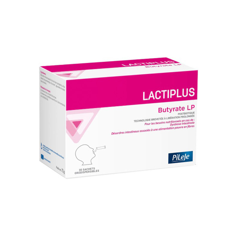 Pileje Lactiplus Butyrate LP 30 sachets orodispersibles