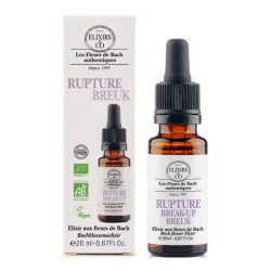 Elixirs&Co Rupture Composés aux Fleurs de Bach 20ml